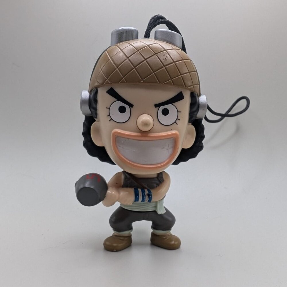 2013 One Piece Usopp McDonalds Happy Meal with hammer action RARE